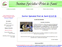Tablet Screenshot of institut-sante.info